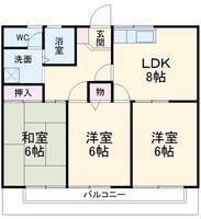 物件の間取り画像