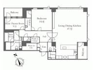 物件の間取り画像