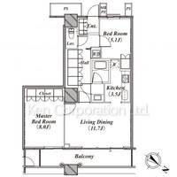 物件の間取り画像