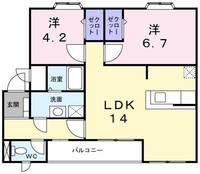物件の間取り画像