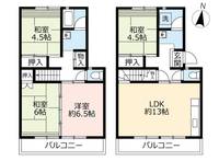 物件の間取り画像