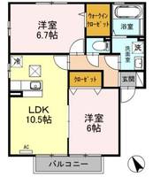 サングランデの間取り