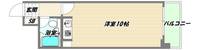 大阪府大阪市淀川区西中島5(マンション)の賃貸物件の間取り