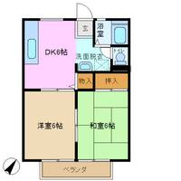 サンハイツ樹の間取り
