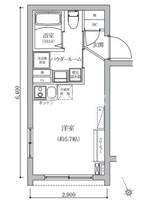 東京都荒川区東日暮里2(マンション)の賃貸物件の間取り