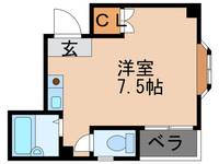マイコ-ポ玉造の間取り