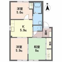 物件の間取り画像
