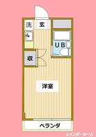 コスモハウス三番館の間取り