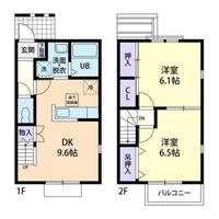 アンフィニジャン A棟の間取り