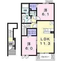 物件の間取り画像