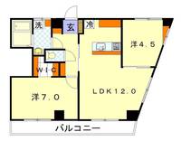戸町2丁目ビルの間取り