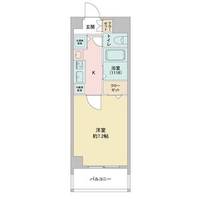 愛知県名古屋市中区正木4(マンション)の賃貸物件の間取り