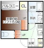 物件の間取り画像