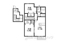 カリーノ・パレス2の間取り