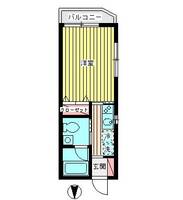 東京都大田区大森北3(アパート)の賃貸物件の間取り