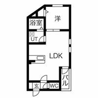 DEVELD栄生 WESTの間取り