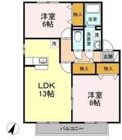 物件の間取り画像