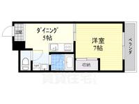 西日置マンションの間取り