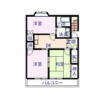 オリエンス龍田A棟の間取り