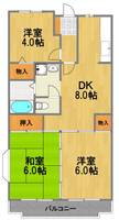 物件の間取り画像