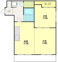 ブルーベル麻生の間取り