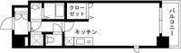 スカイコート神田弐番館の間取り