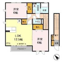 茨城県日立市久慈町2(アパート)の賃貸物件の間取り