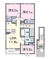 物件の間取り画像
