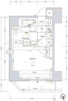 AXAS神楽坂Sta.の間取り