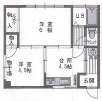 広島県呉市本通7(マンション)の賃貸物件の間取り