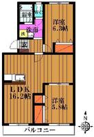 物件の間取り画像