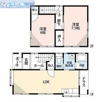新潟県新潟市西区立仏(一戸建)の賃貸物件の間取り