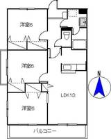 物件の間取り画像