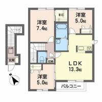 エコ・ダイドウAの間取り