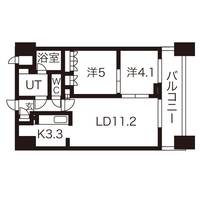 北海道札幌市中央区北五条西11(マンション)の賃貸物件の間取り