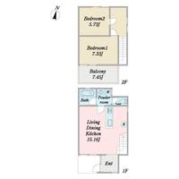 物件の間取り画像