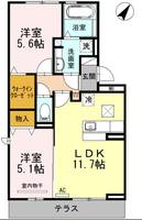 物件の間取り画像
