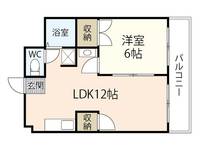 グランディール門田屋敷の間取り