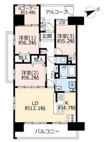 物件の間取り画像