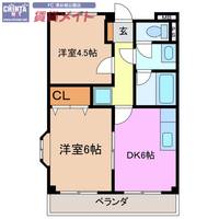 リンピア桜橋の間取り