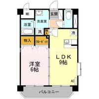 熊本県熊本市南区近見9(アパート)の賃貸物件の間取り