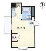 フレア蒲田の間取り