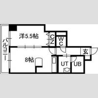 ノースアージュ中島公園の間取り
