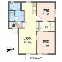 物件の間取り画像