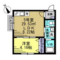 物件の間取り画像