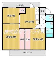 物件の間取り画像