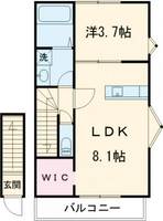 Casa Pacifica 喜田村の間取り