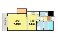 アンソレイエ・ロジュマンの間取り