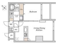 神奈川県横浜市鶴見区生麦5(マンション)の賃貸物件の間取り