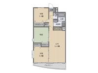 山形県山形市緑町3(マンション)の賃貸物件の間取り